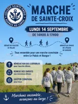 Marche de Sainte-Croix : c'est lundi !
